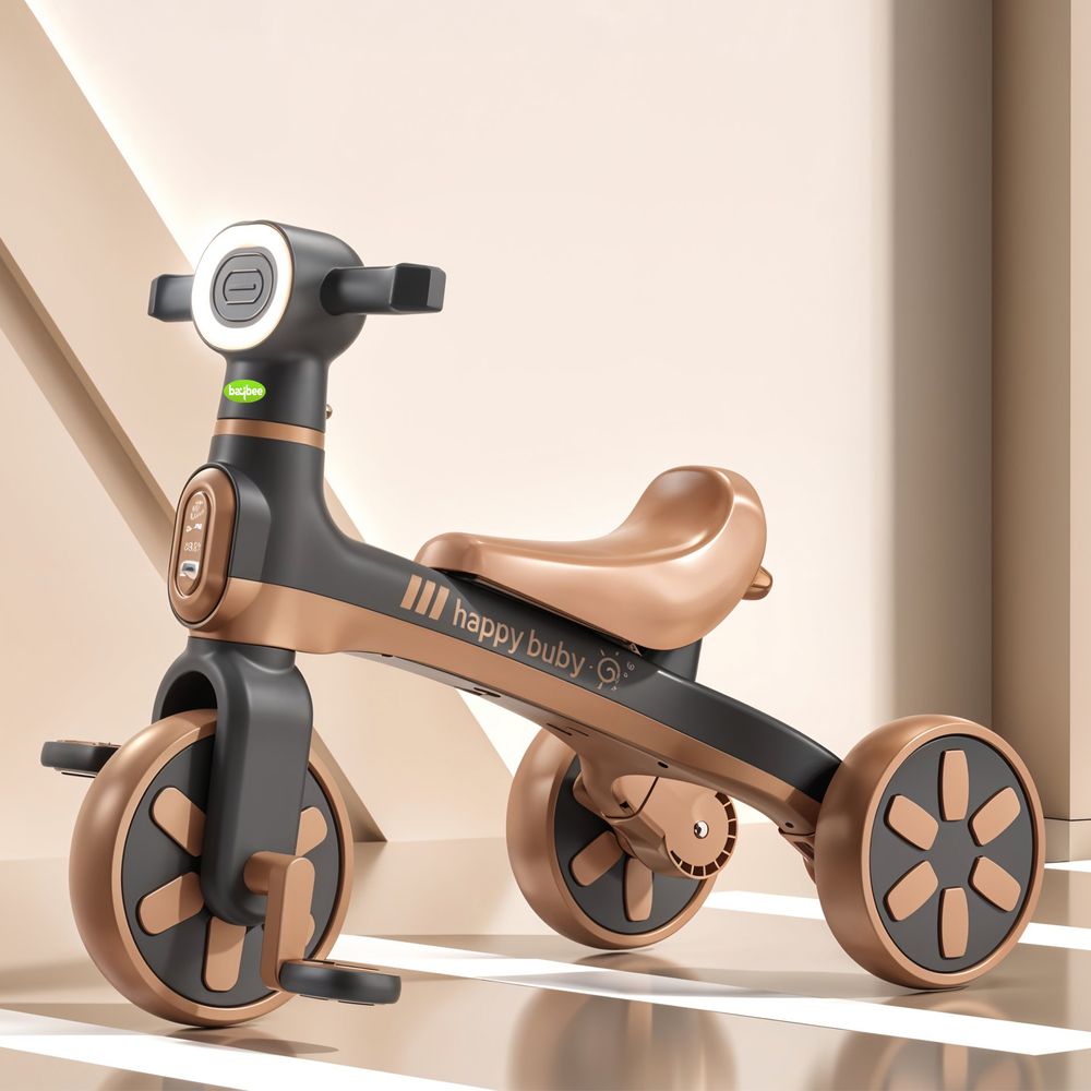 Baybee - Velaro Baby Tricycle With Music - Multicolor