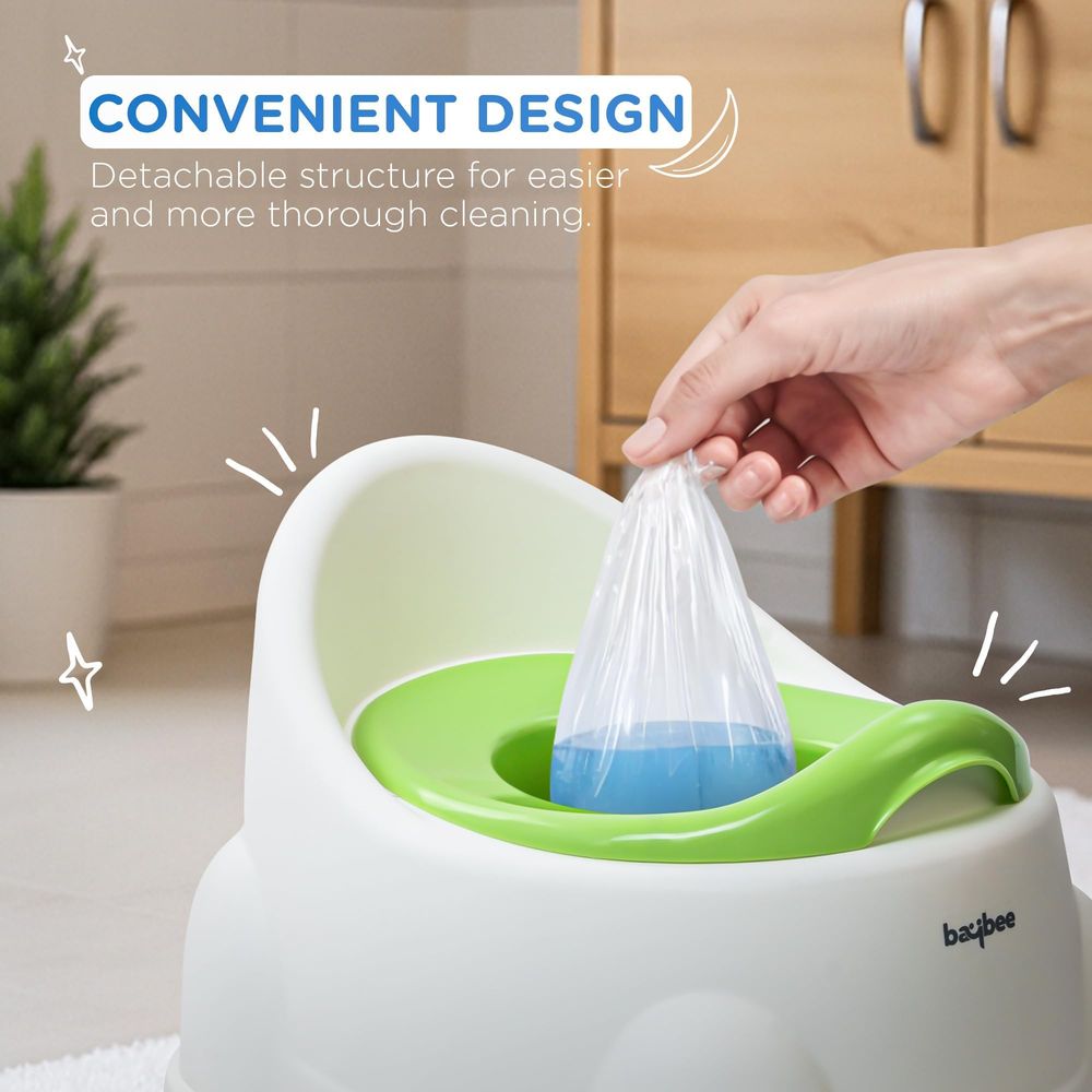 Baybee Tinipot Baby Potty Training Seat With Cleaning Brush Set - 2 Pcs