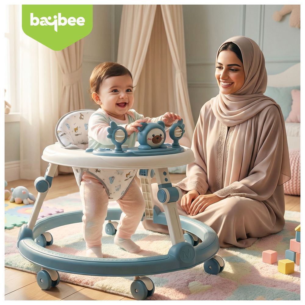 Baybee - Kids Cubby Activity Baby Walker With Musical Tray