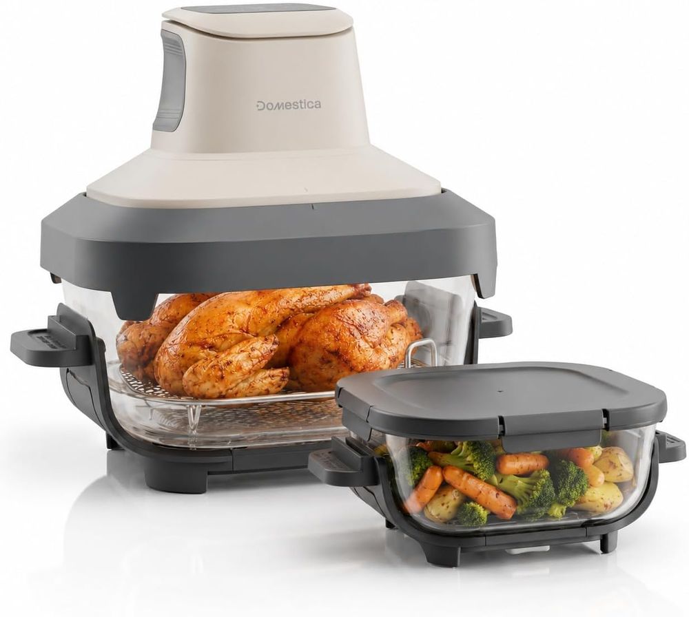 Domestica - Lumera Air Fryer Oven with Carbon Heat Pro - White