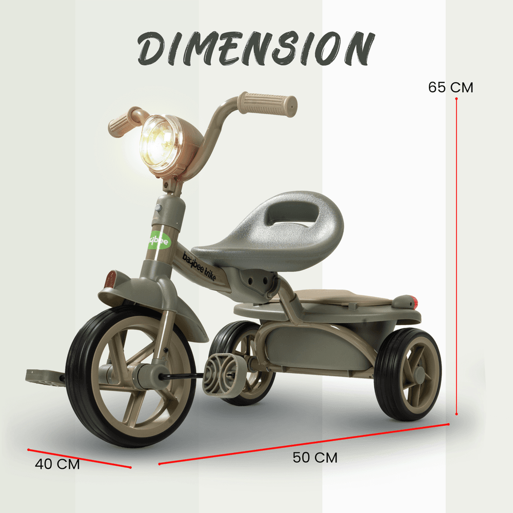 Baybee - Flyer Tricycle For Kids - Green