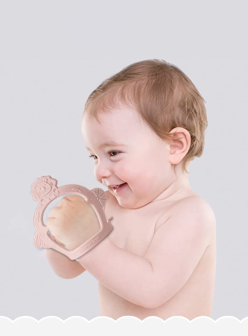 Baybee Silicone Baby Wrist Teether - Pack Of 2