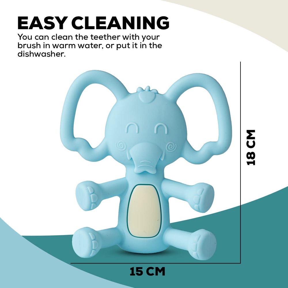 Baybee Elephant Silicone Teether For Baby