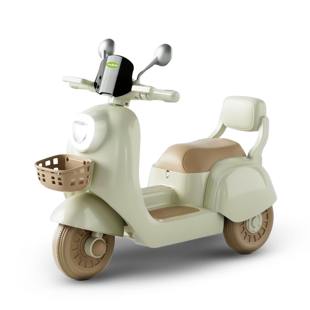 Baybee - Lola Kids Electric Ride-On Scooter - Green