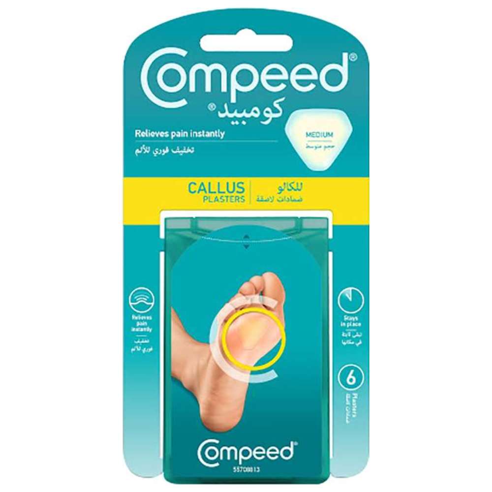 Compeed - Callous Plaster - Medium - 6 Pcs
