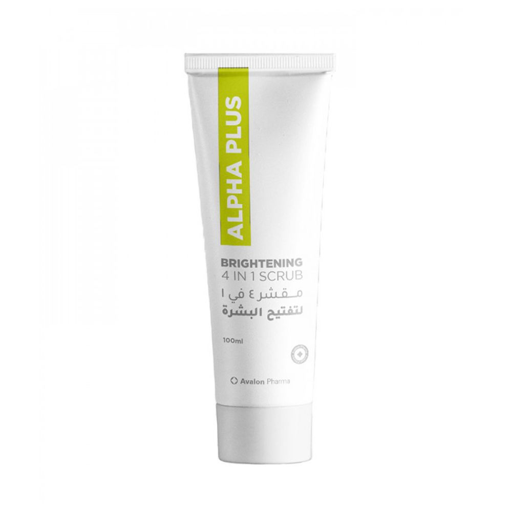 Avalon Pharma - 4-In-1 Alpha Plus Brighteneing Scrub - 100 ml