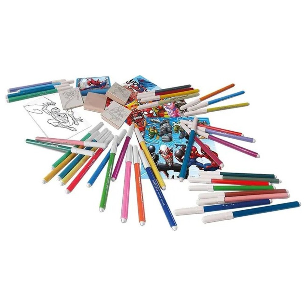 Multiprint - Spiderman Felt Tip Pen Set - 119 Pc Set