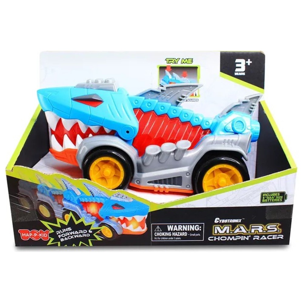 هابي كيدز - مركبة سباق M.A.R.S. Chompin Racer الآلية - سمكة قرش
