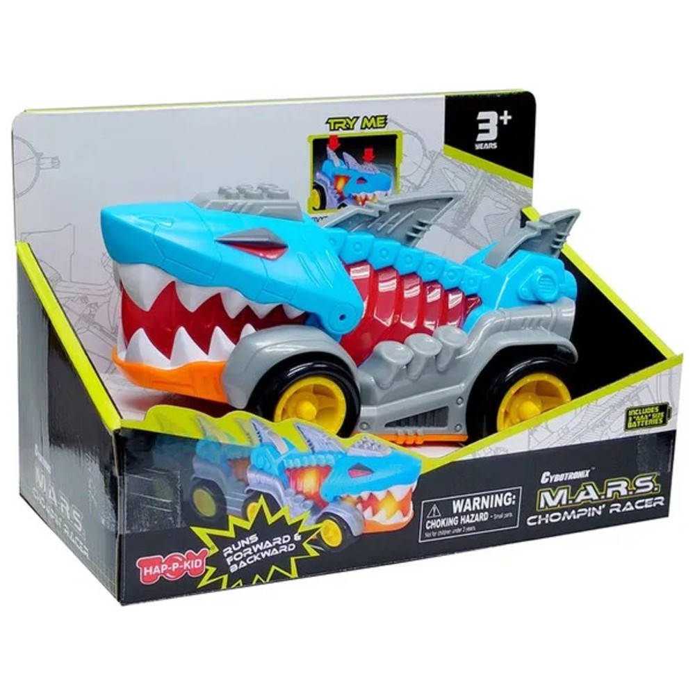هابي كيدز - مركبة سباق M.A.R.S. Chompin Racer الآلية - سمكة قرش