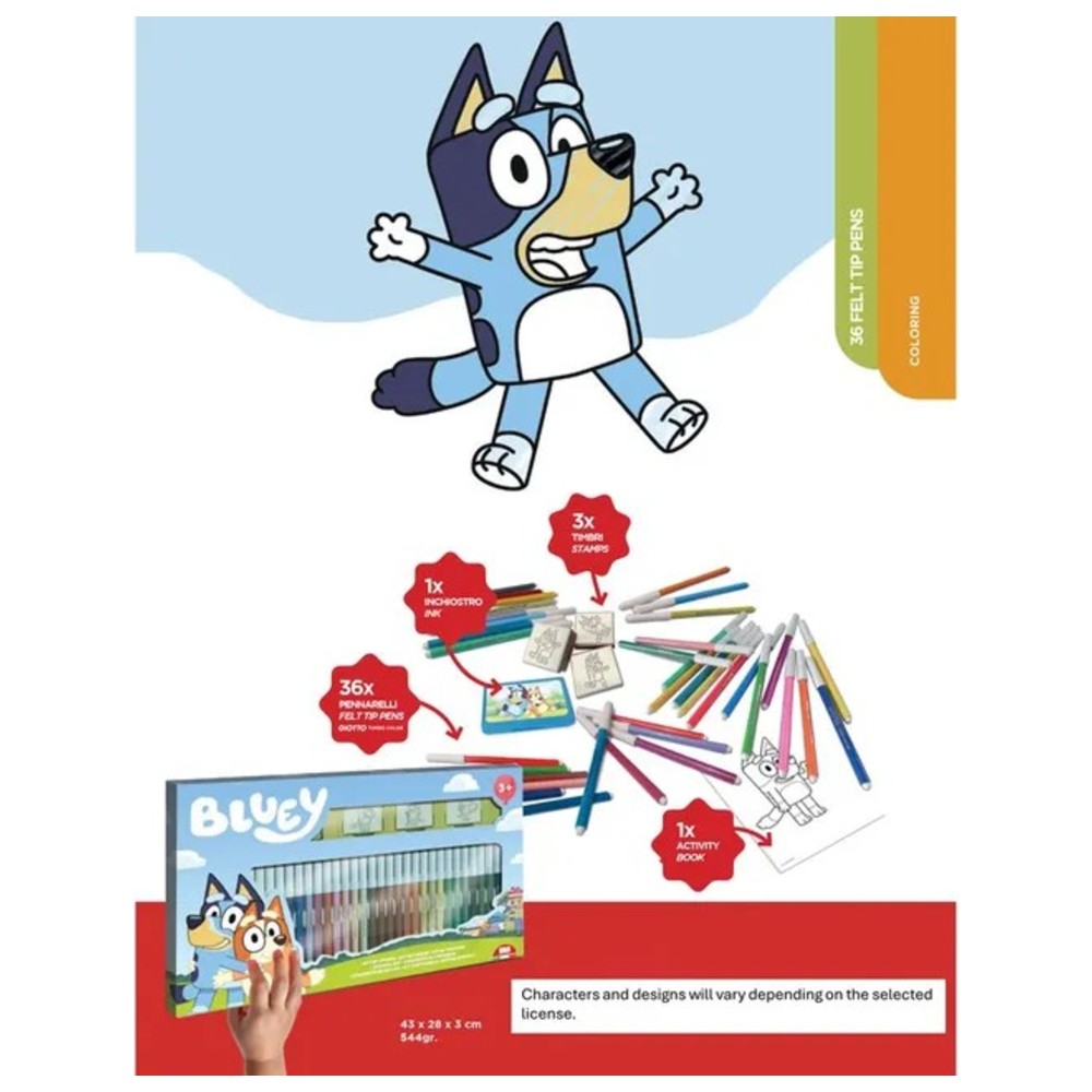 Multiprint - Paw Patrol Movie Felt Tip Pen - 36 Pc Set