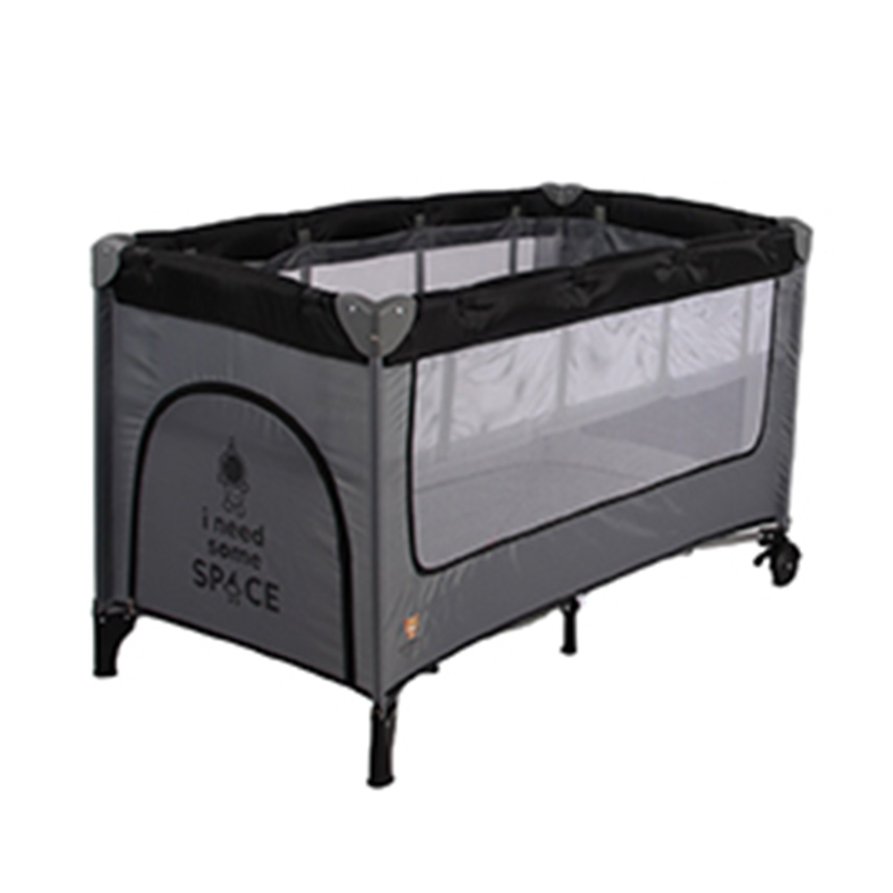 Kikibebe - Movable Multi-Functional Portable Baby Playpen - Black