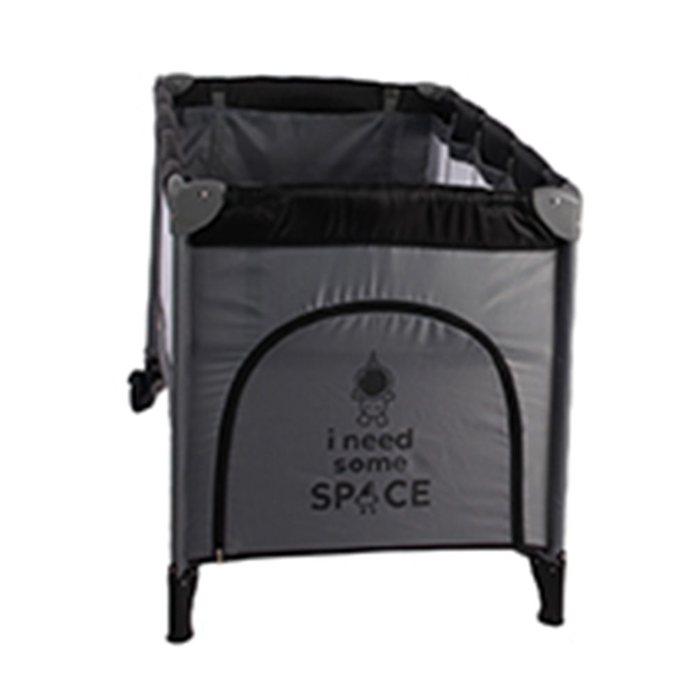 Kikibebe - Movable Multi-Functional Portable Baby Playpen - Black
