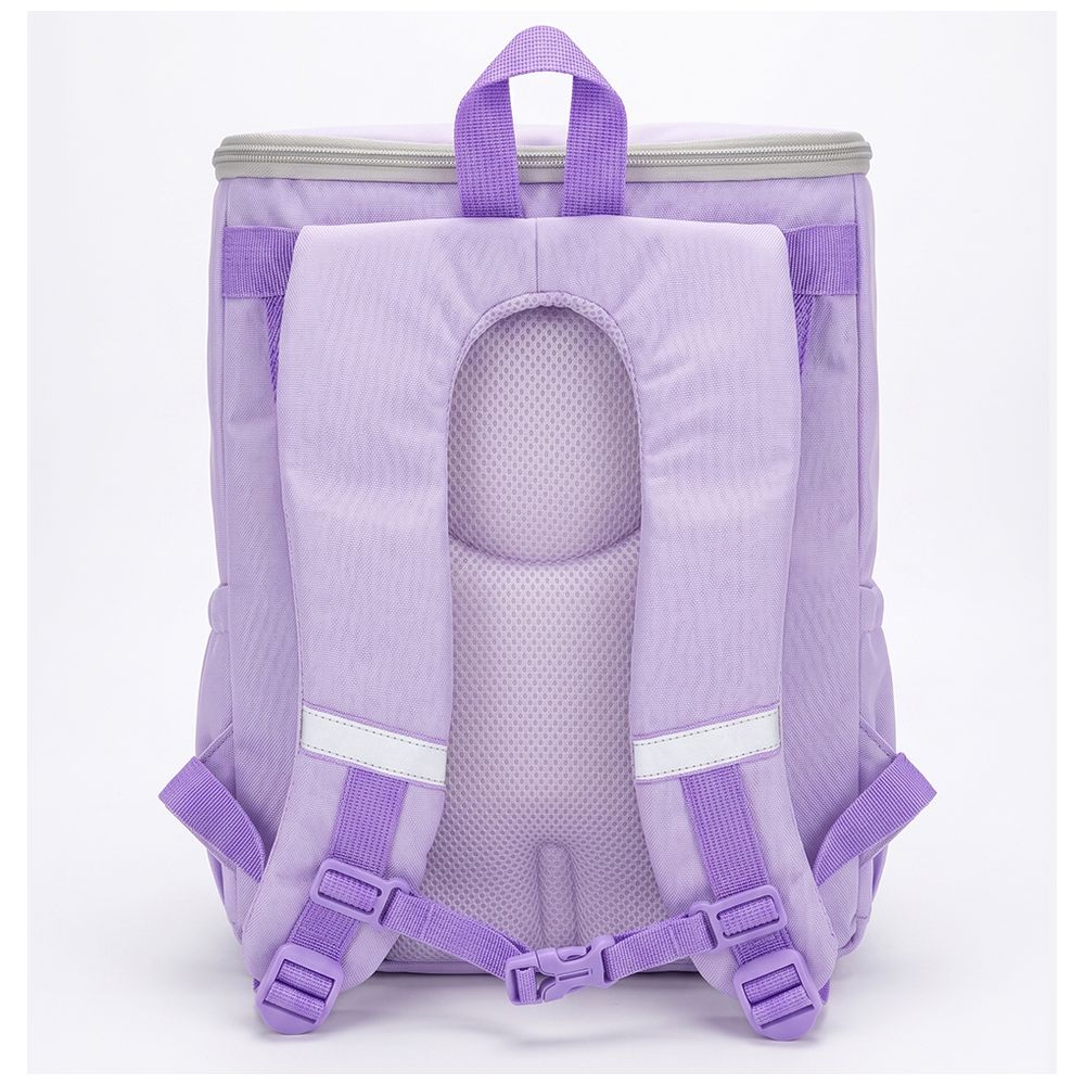 Cocobee - Cute Unicorn Printed Backpack, 15 Inches, Adjustable Straps - Purple