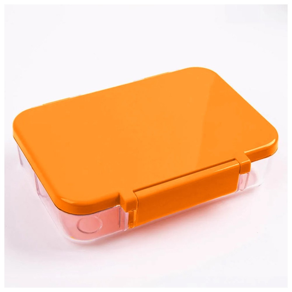 Cocobee - 4-Compartment Tritan Bento Lunch Box With Spider-Man Saucer Toy