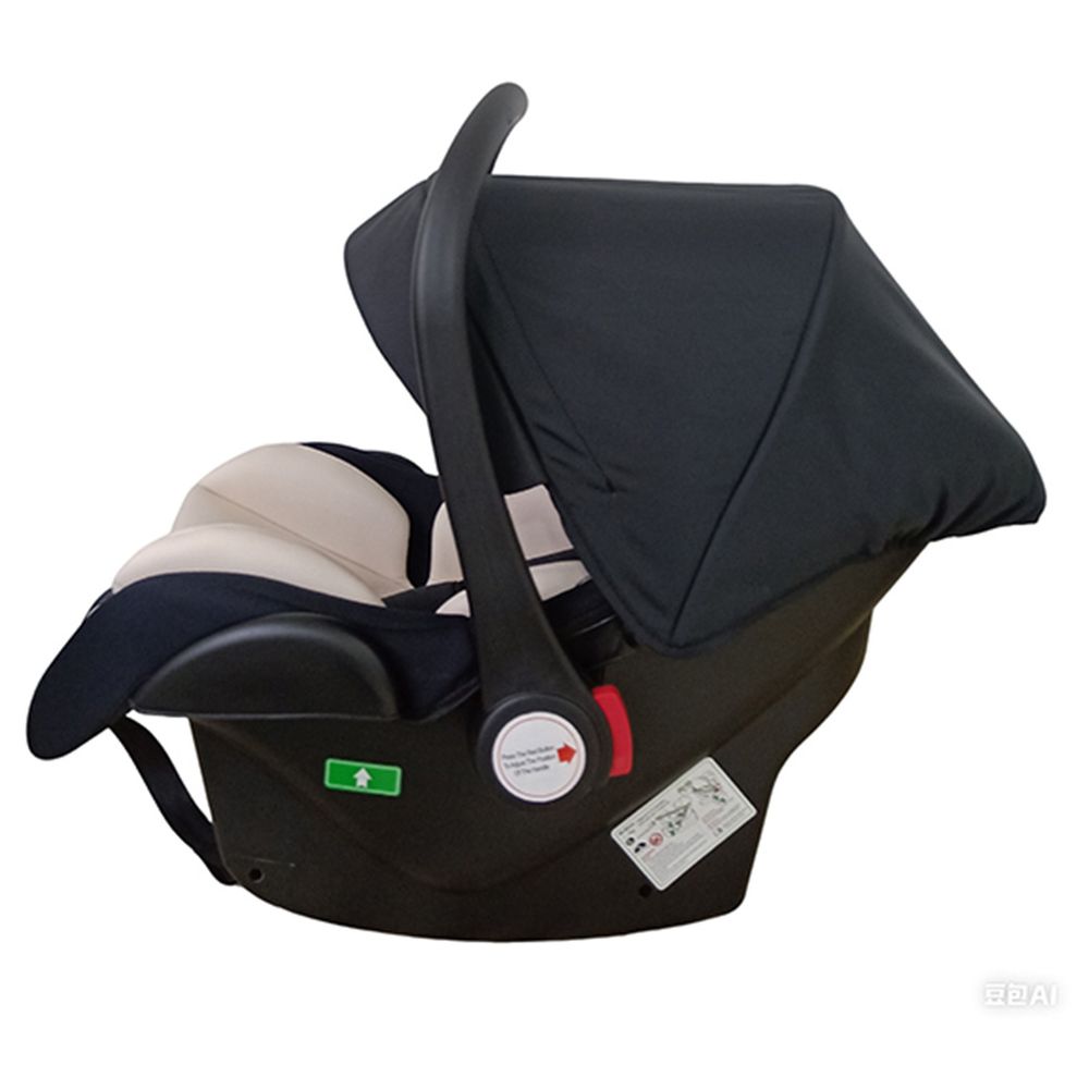Kikibebe - 2-in-1 Infant Car Seat And Carrycot - Black