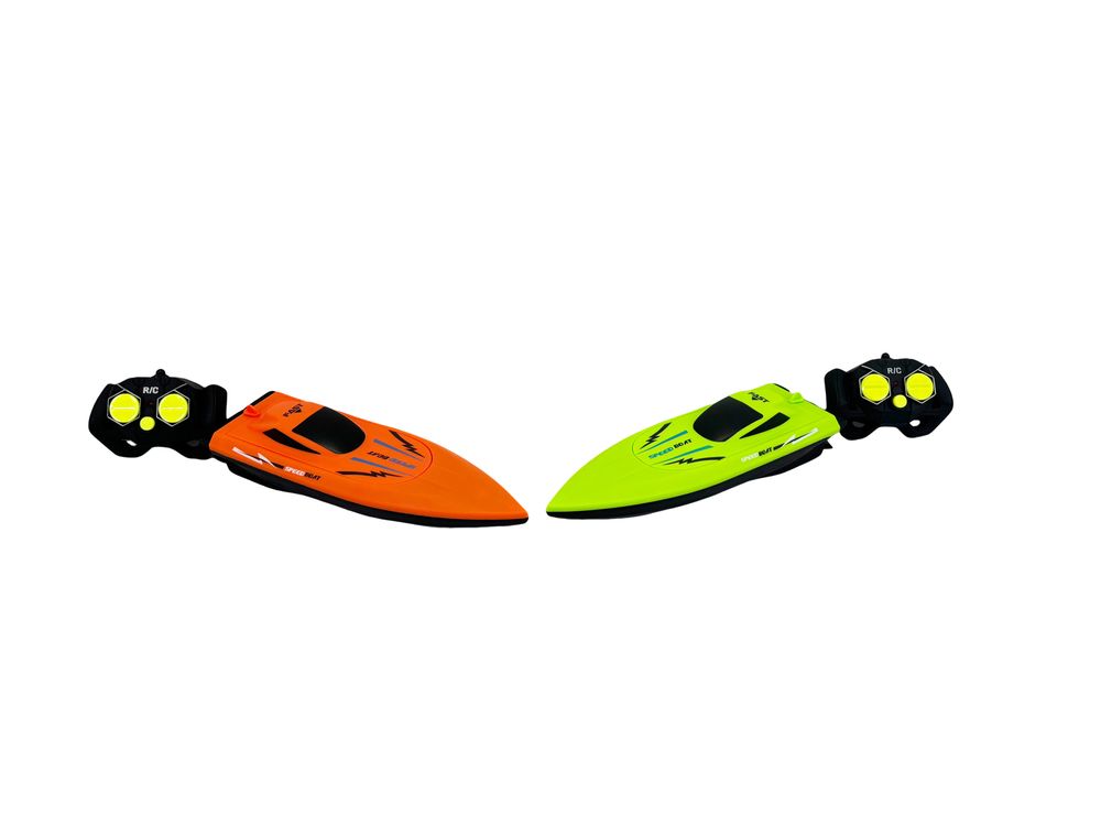 Galaxy Toys - 4 Way 2.4g Remote Control Boat - Color May Vary