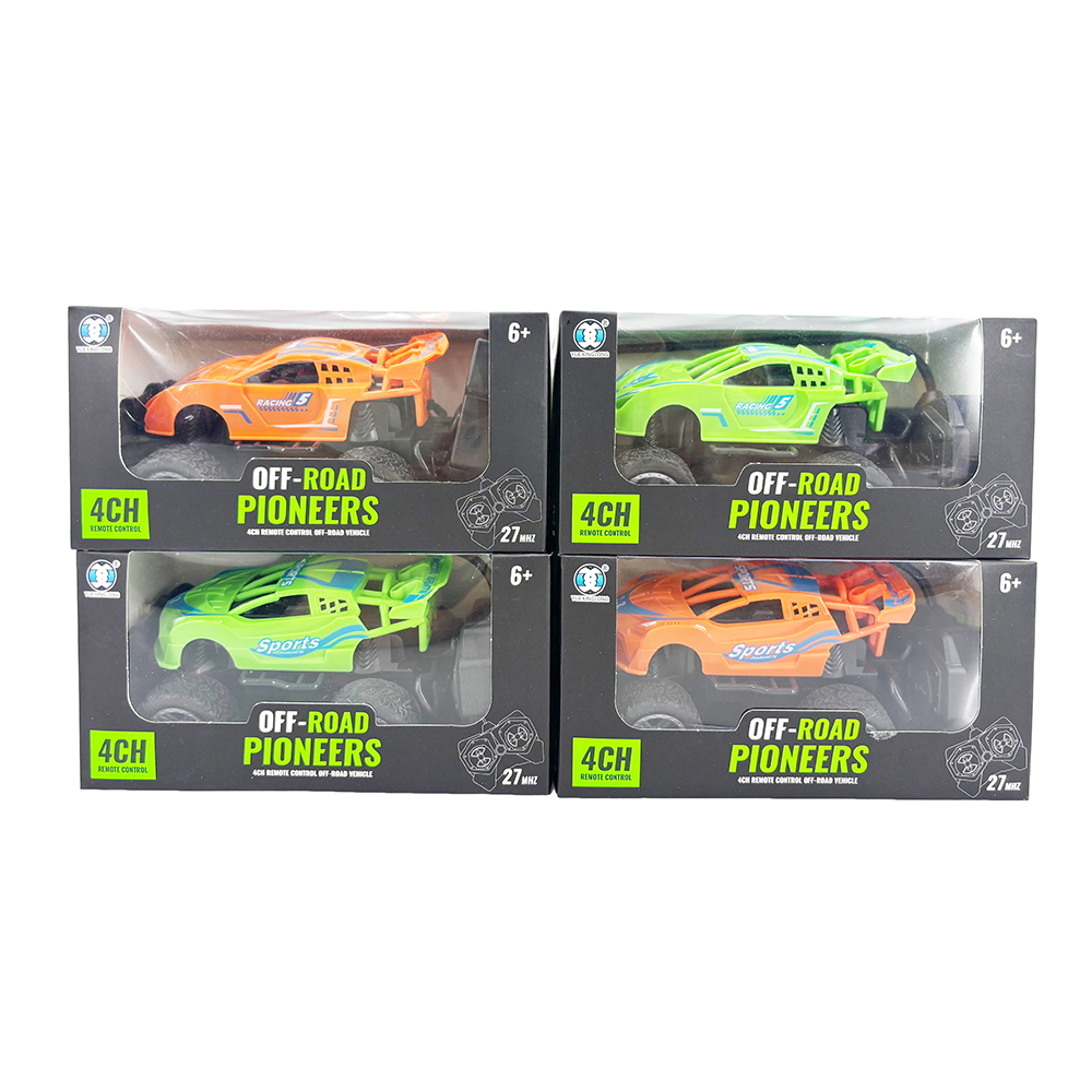 Galaxy Toys - 1:43 Scale 4 Channel Remote Control Car - Color May Vary