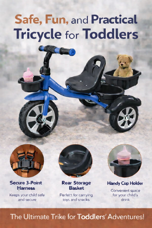 Starmarz - Safety Seat Ride-On Tricycle