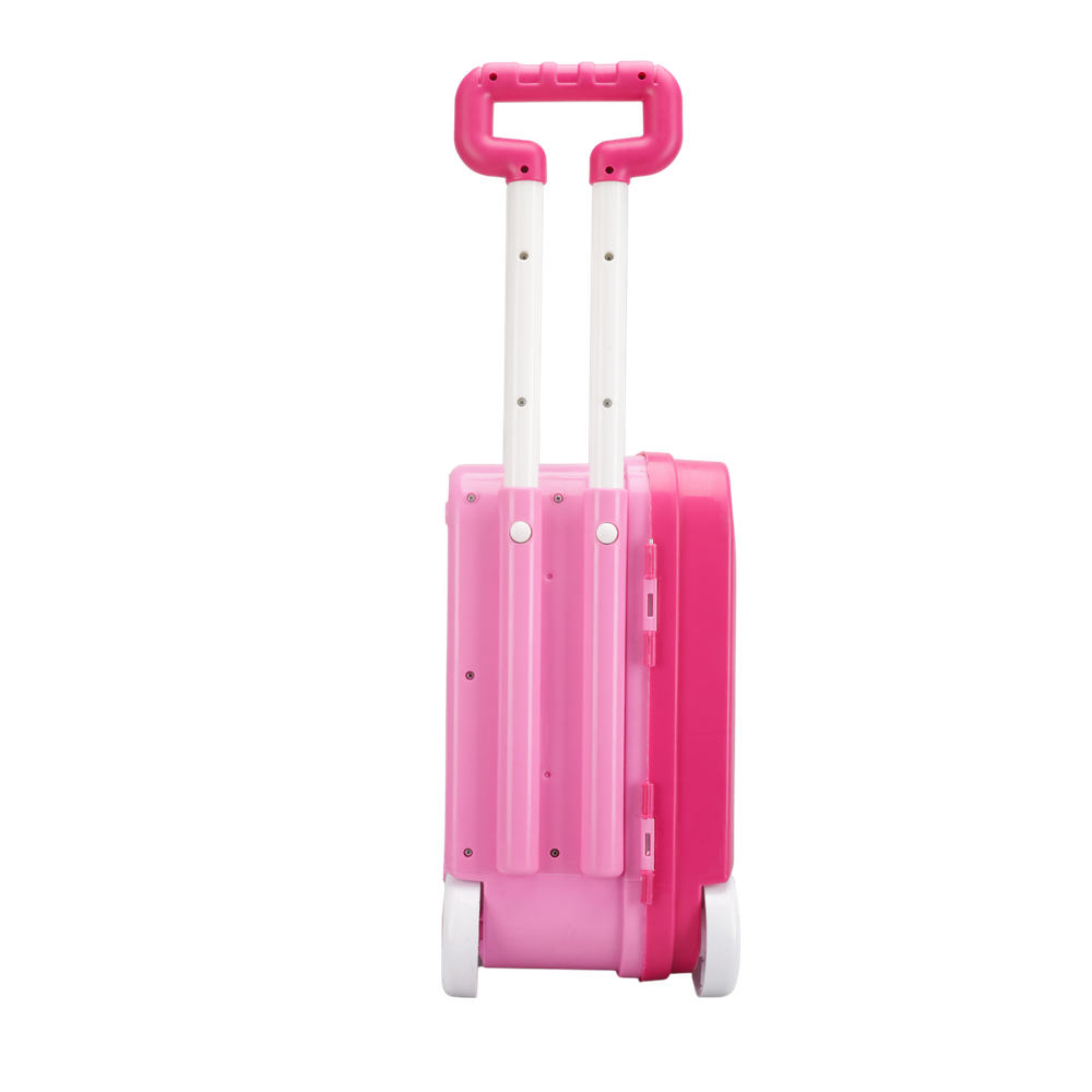 Urban Tots - Big Trolley Beauty Set - Pretend & Play Makeup Toy Set with All Essential Accessories-Pink