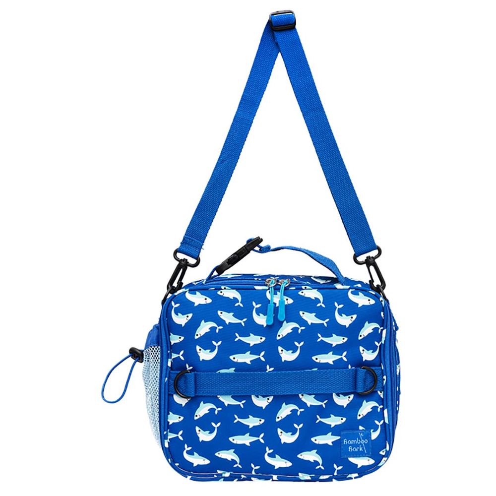 Bamboo Bark - Insulated Lunch Bag - Sharks