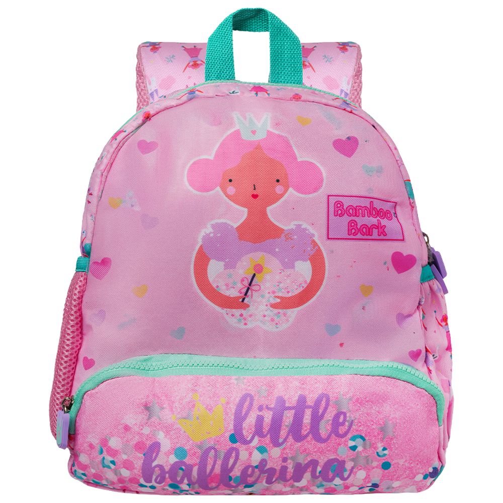 Bamboo Bark - Little Ballerina-Castle Kids Backpack - 12-Inch