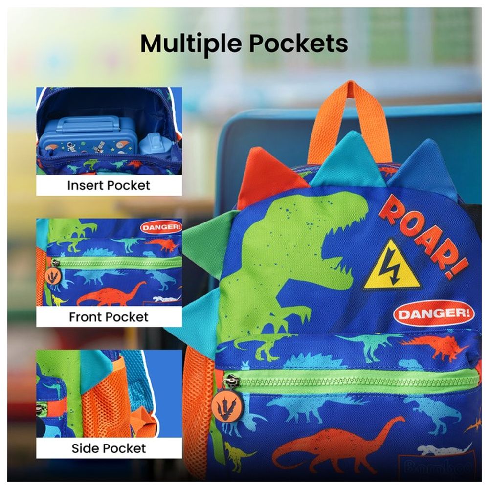 Bamboo Bark - Kids Dinosaur Backpack - 12-Inch