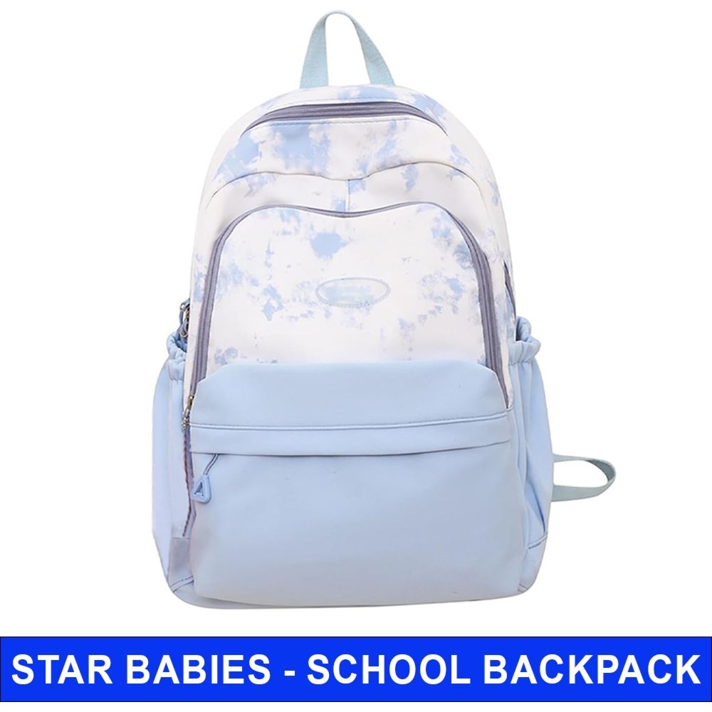 Star Babies - Kids Tie-Dye Printed Backpack