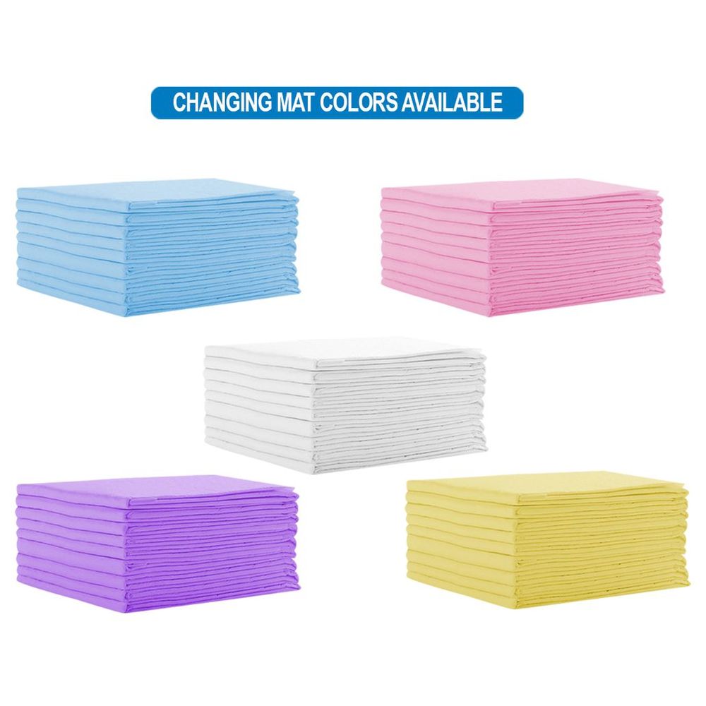 Star Babies - Disposable Changing Mats - Large - 250 Pcs - Color May Vary