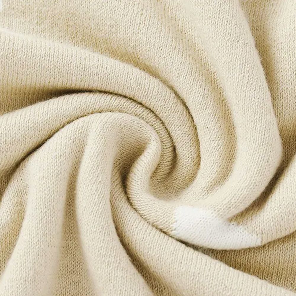 Star Babies - Baby Bunny Knitted Blanket - Cream - 80 x 100 cm
