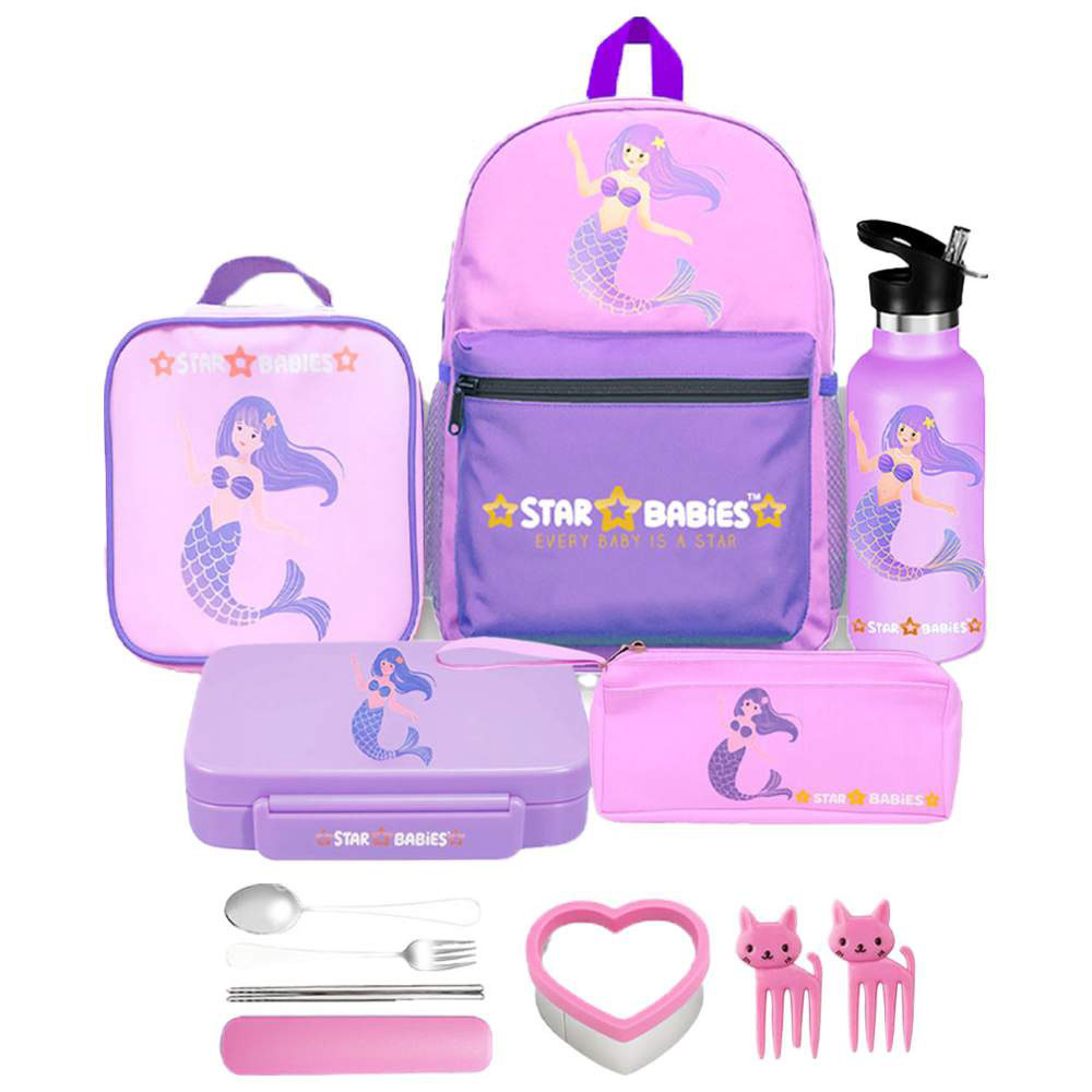 Star Babies - Back To School Combo Set - Little Mermaid - 12 Pc Set