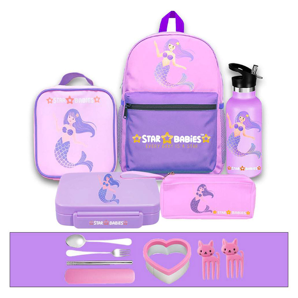 Star Babies - Back To School Combo Set - Little Mermaid - 12 Pc Set