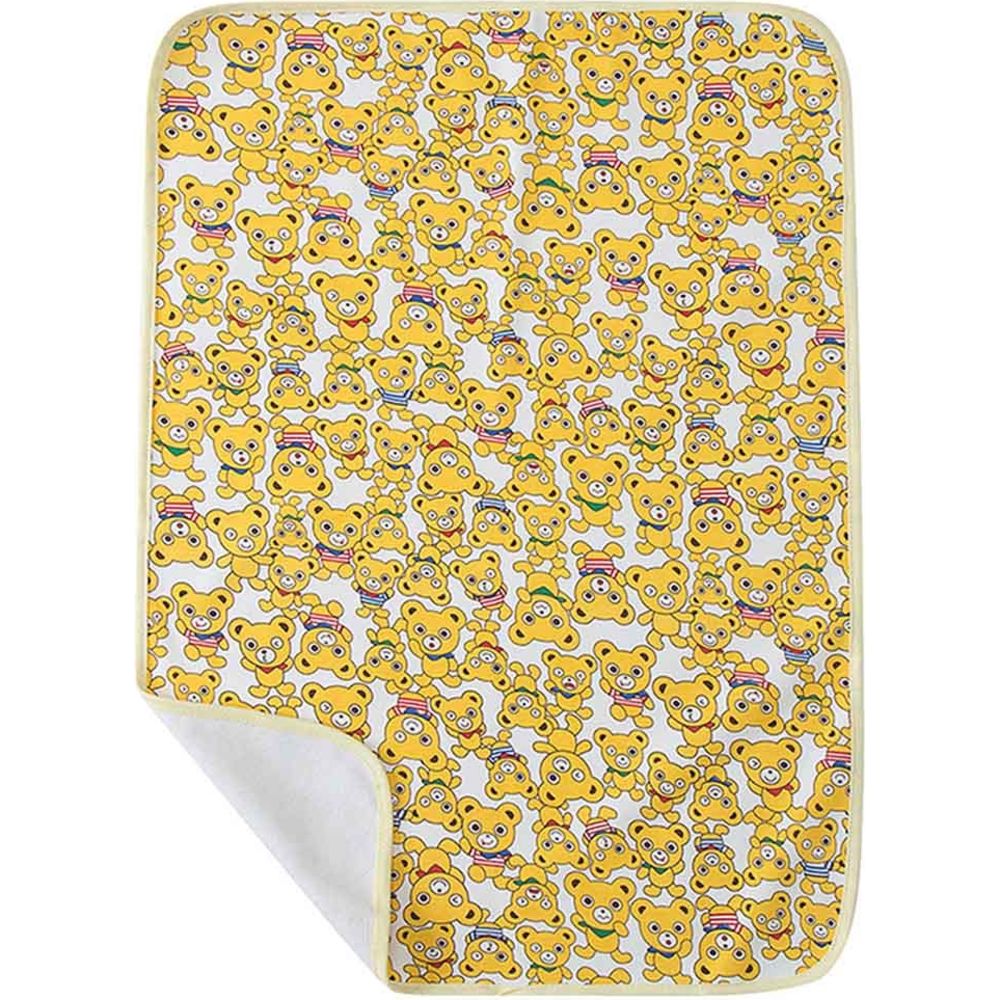 Star Babies - Reusable Changing Mat - Bear - Yellow