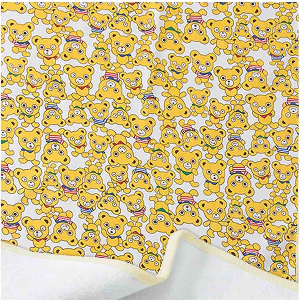 Star Babies - Reusable Changing Mat - Bear - Yellow
