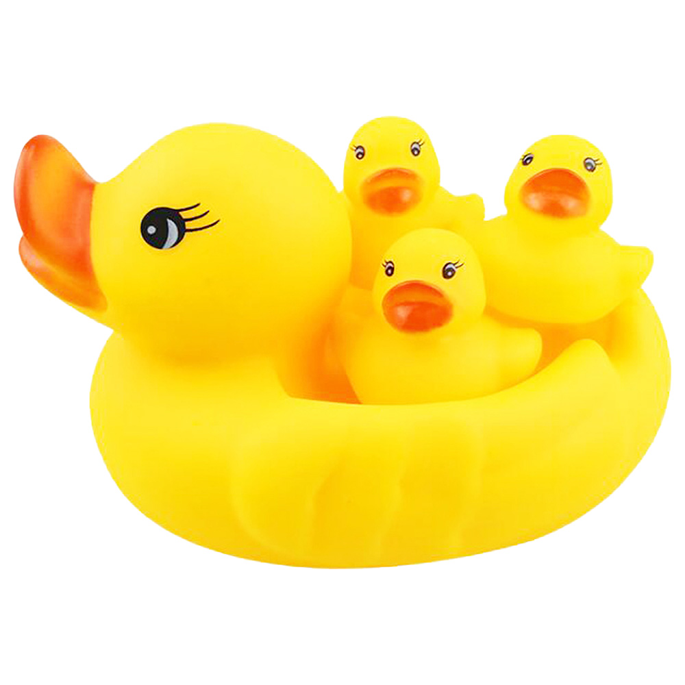 Star Babies - Rubber Duck Toy - Yellow - 8 Pc-Set