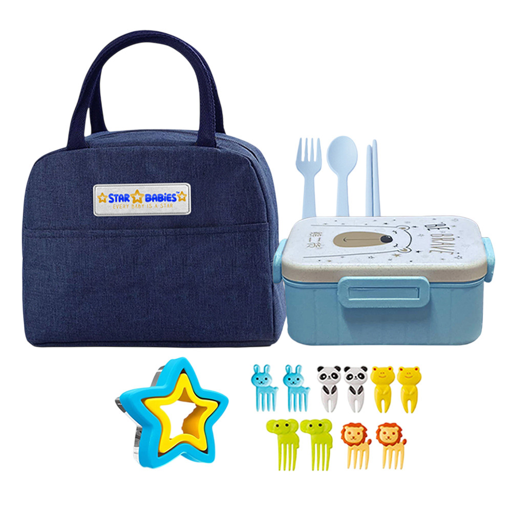 Star Babies - Kids Lunch Combo - Sapphire - 16 Pc Set