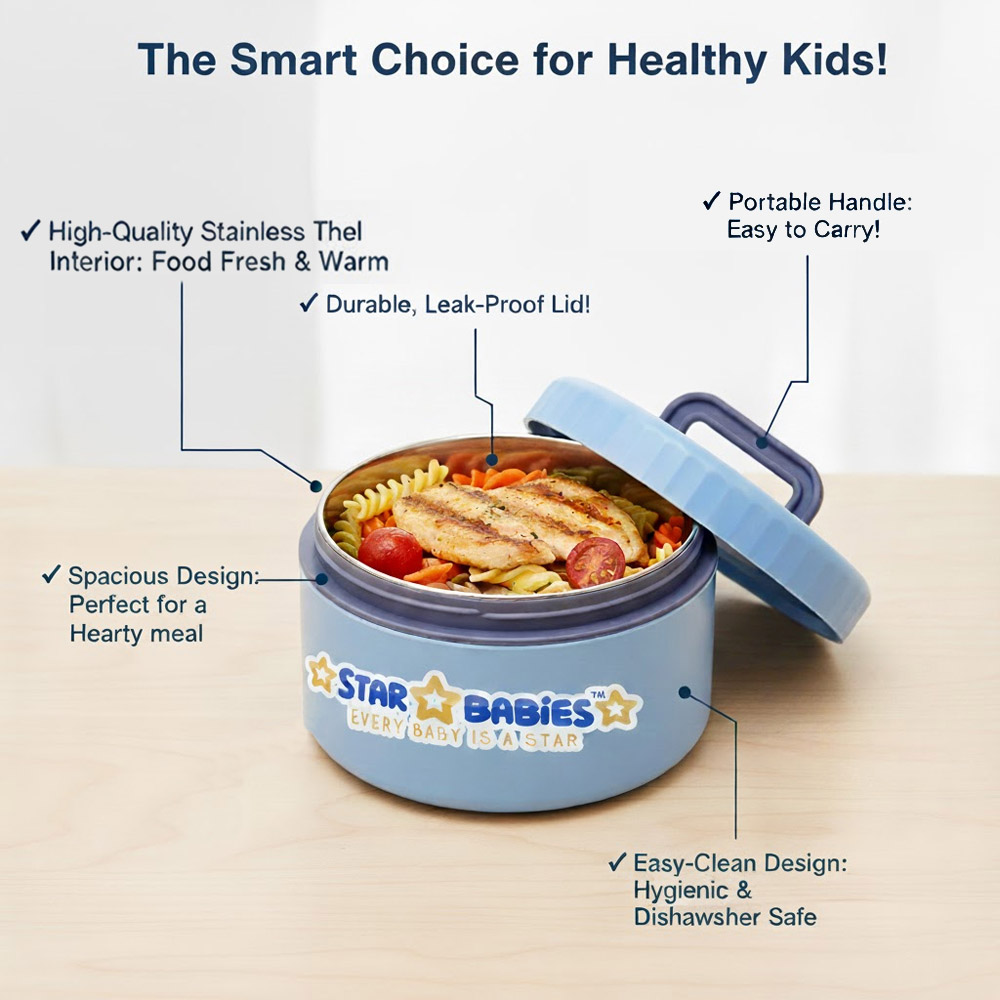 Star Babies - Stainless Steel Portable Food Jar