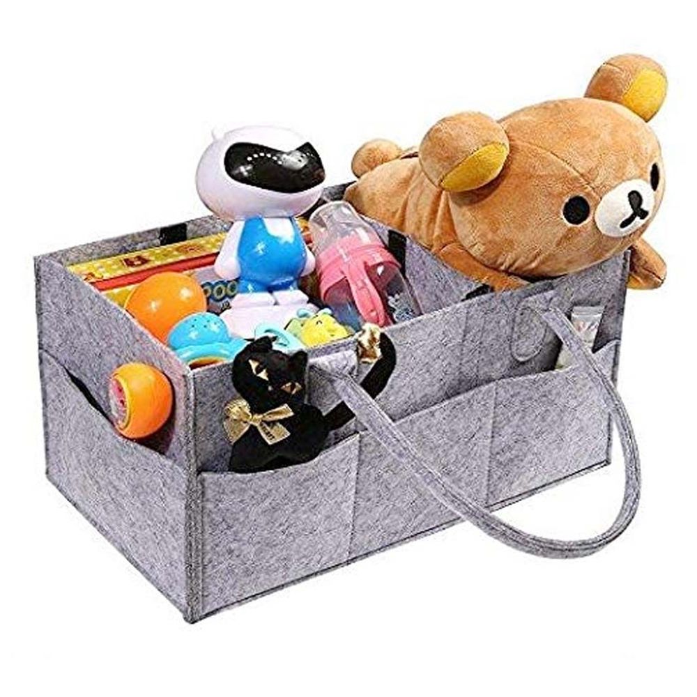 Sun Baby - Diaper Caddy Organizer Bag - Grey