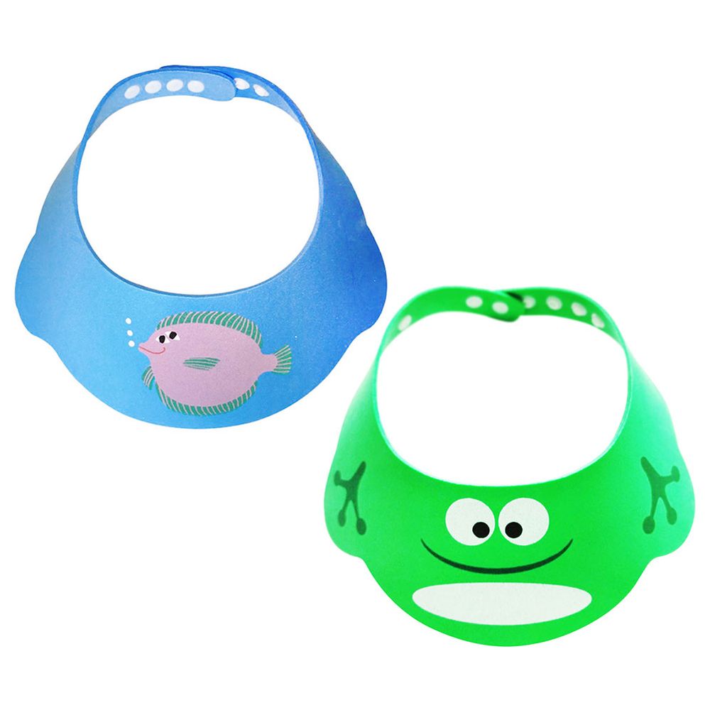 Star Babies - Shower Cap - Pack of 2 (Green/Blue)