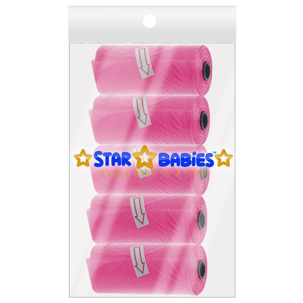 Star Babies - Scented Nappy Bags - Pink