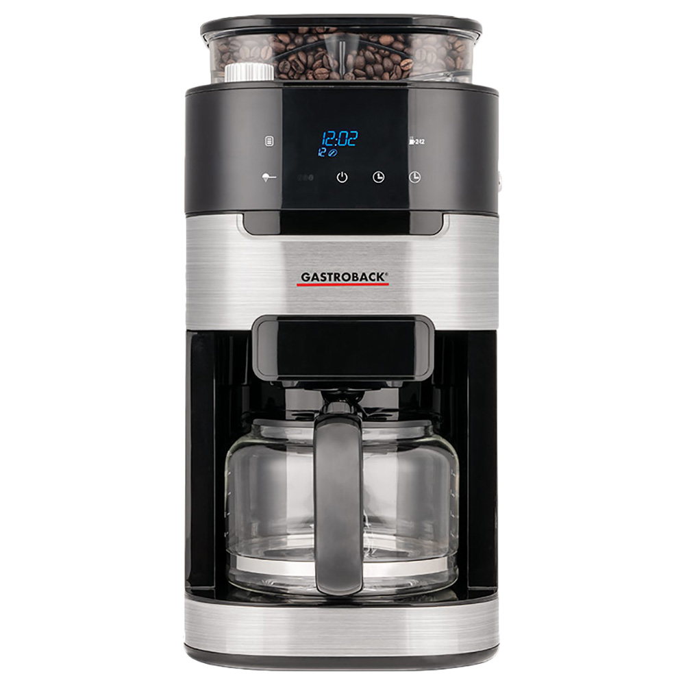 Gastroback Coffee Machine Grind & Brew Pro Thermo - Black