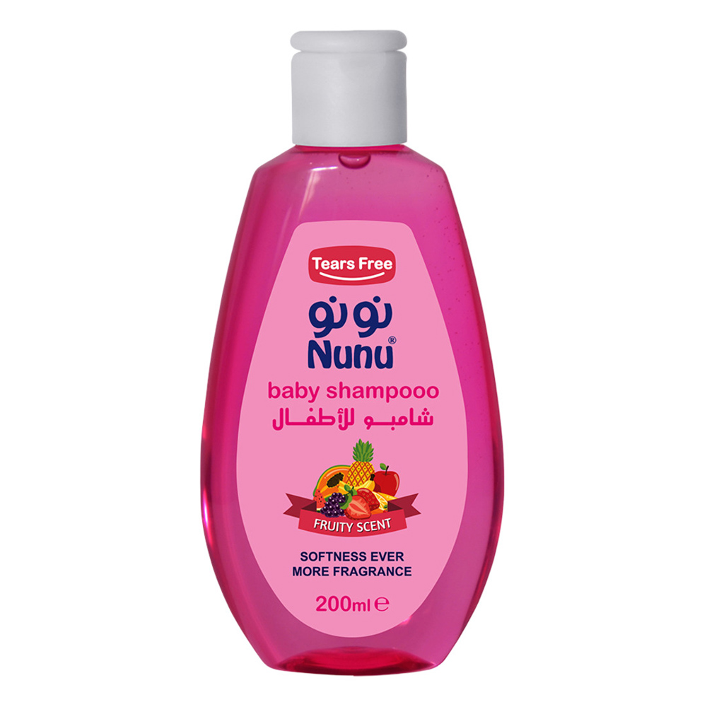 Nunu - Baby Shampoo - Fruity - 200 ml