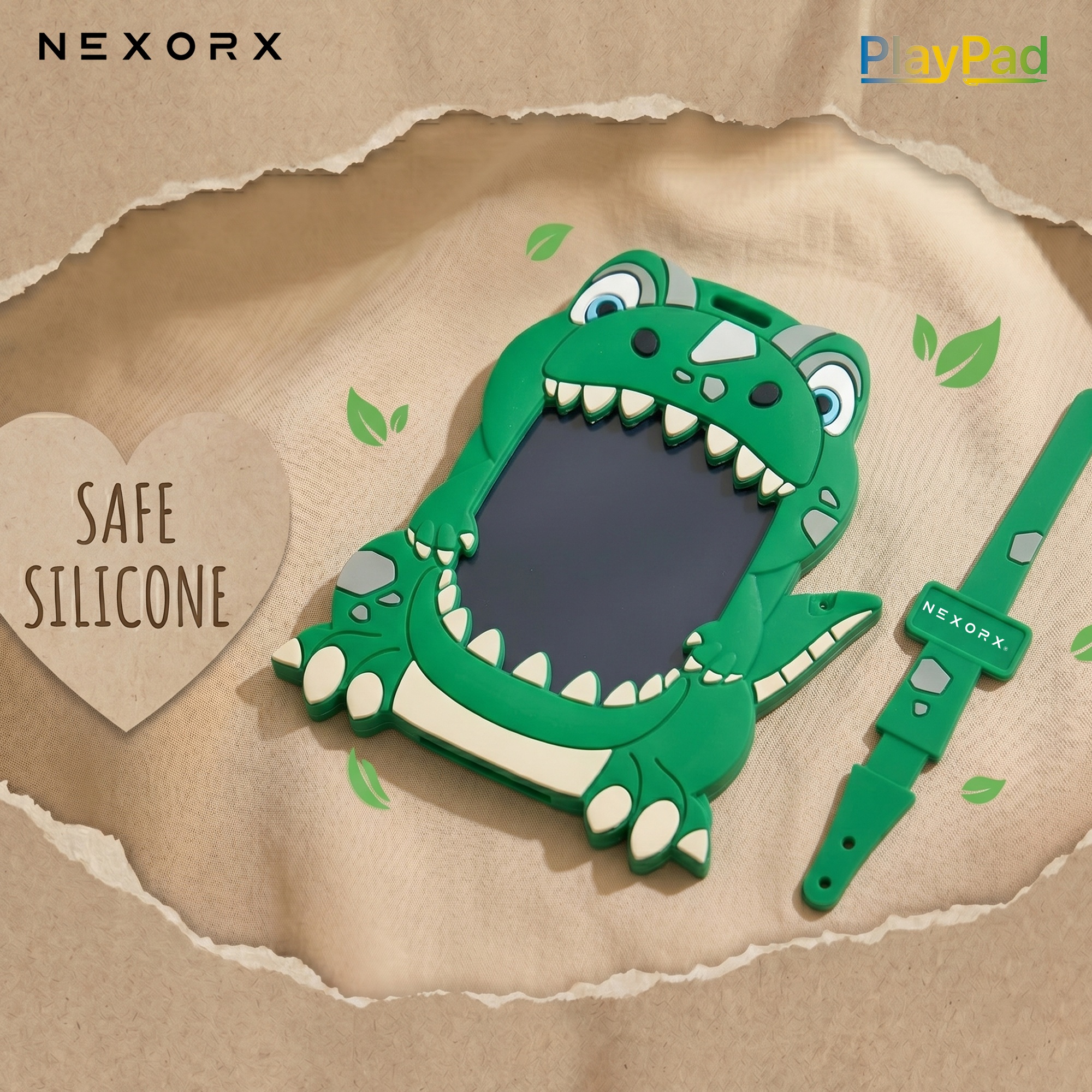 Nexorx - Play Pad Animal Series Kids Doodle Drawing Pad - Dinosaur