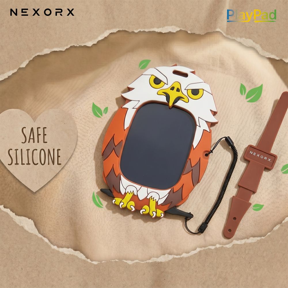 Nexorx - Playpad Animal Series Kids Doodle Drawing Pad - Falcon