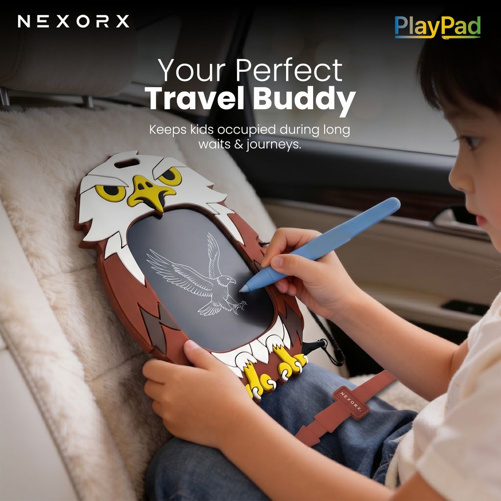 Nexorx - Playpad Animal Series Kids Doodle Drawing Pad - Falcon