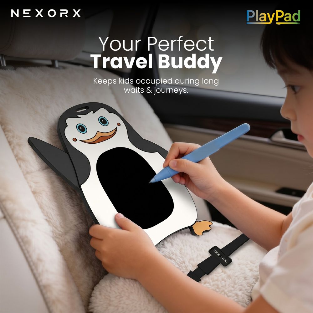 Nexorx - Play Pad Kids Doodle Drawing Pad - Penguin