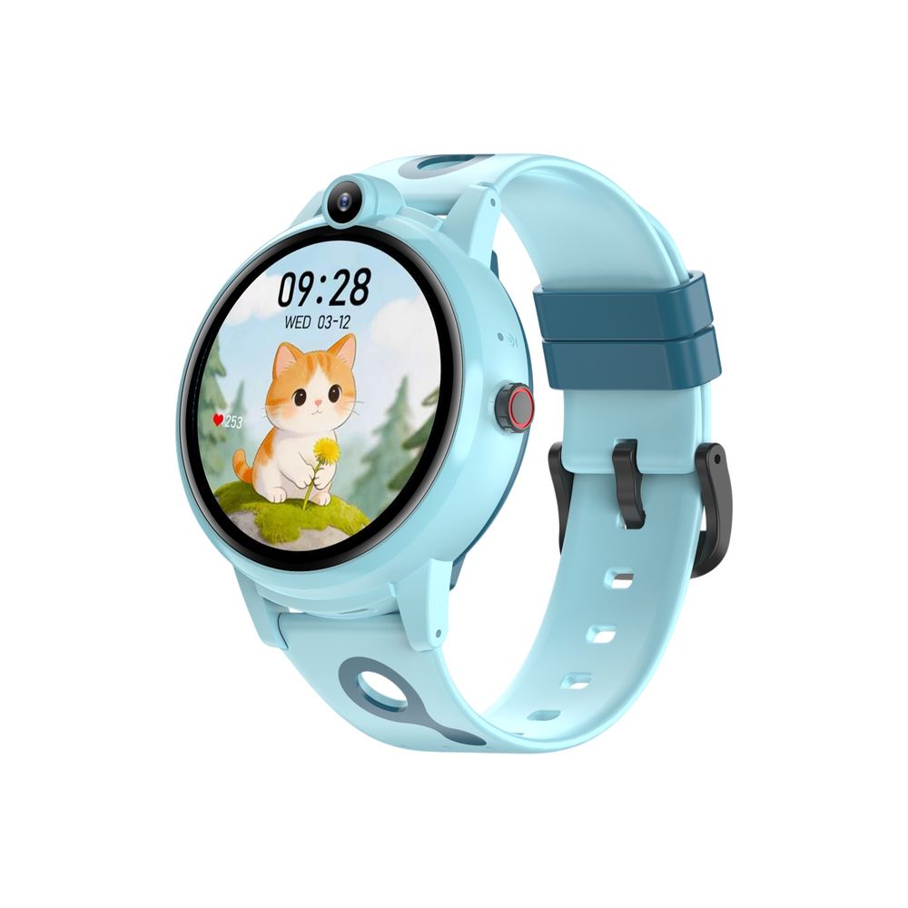 Nexorx - KiddoTime Alpha R Kids Smartwatch - Blue - 1.32-Inch