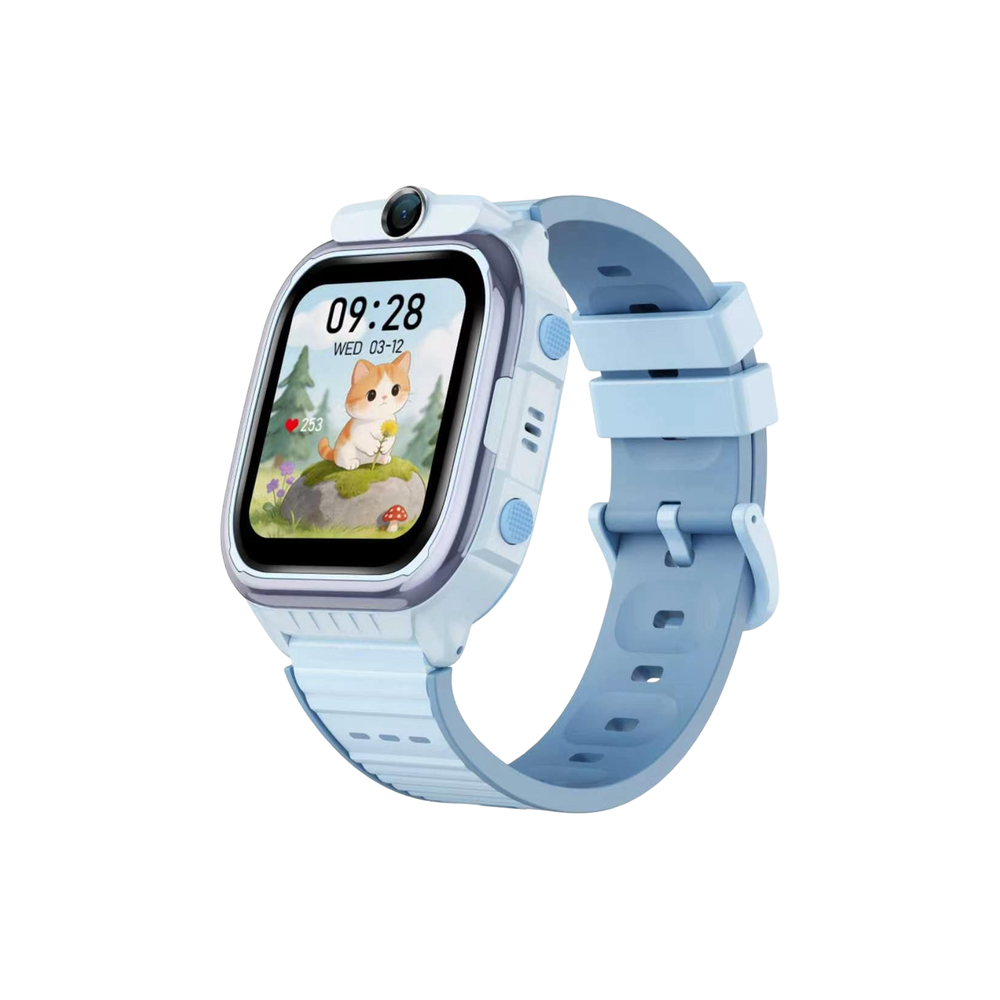 Nexorx - KiddoTime Alpha S Kids Smartwatch - Blue - 1.52-Inch