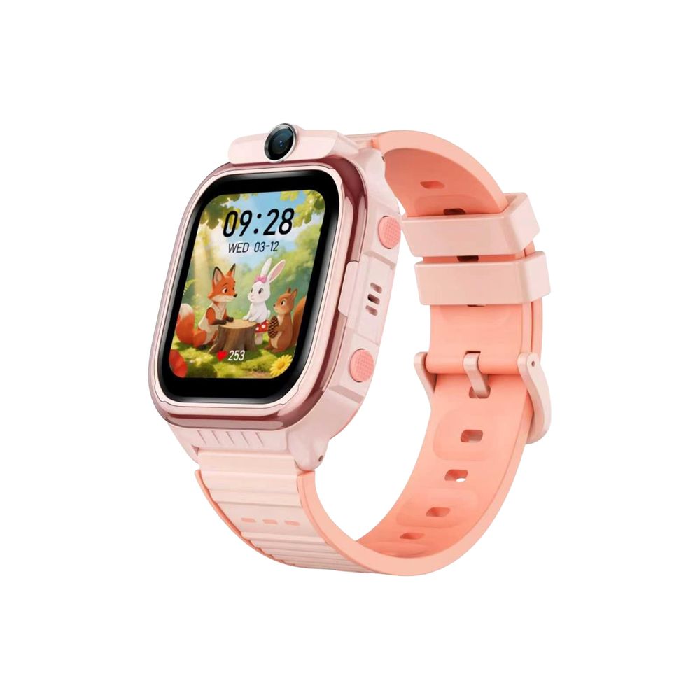 Nexorx - KiddoTime Alpha S Kids Smartwatch - Pink - 1.52-Inch