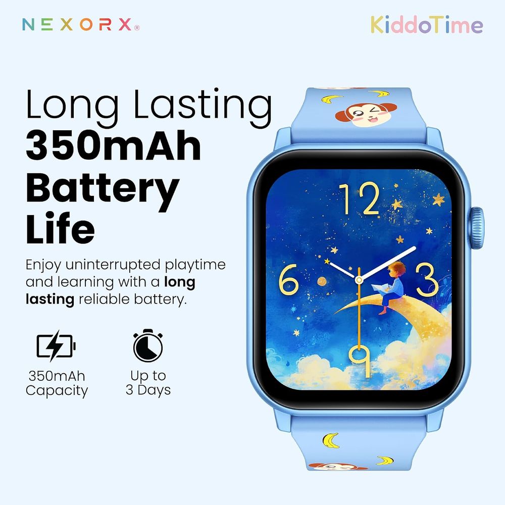 Nexorx - Kiddotime Kids Smart Watch - Blue