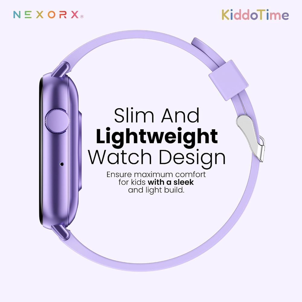 Nexorx - Kiddotime Kids Smart Watch - Purple